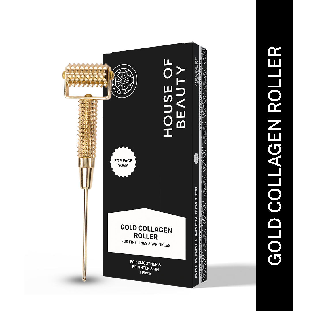 Gold Collagen Roller by House of beauty India product Image