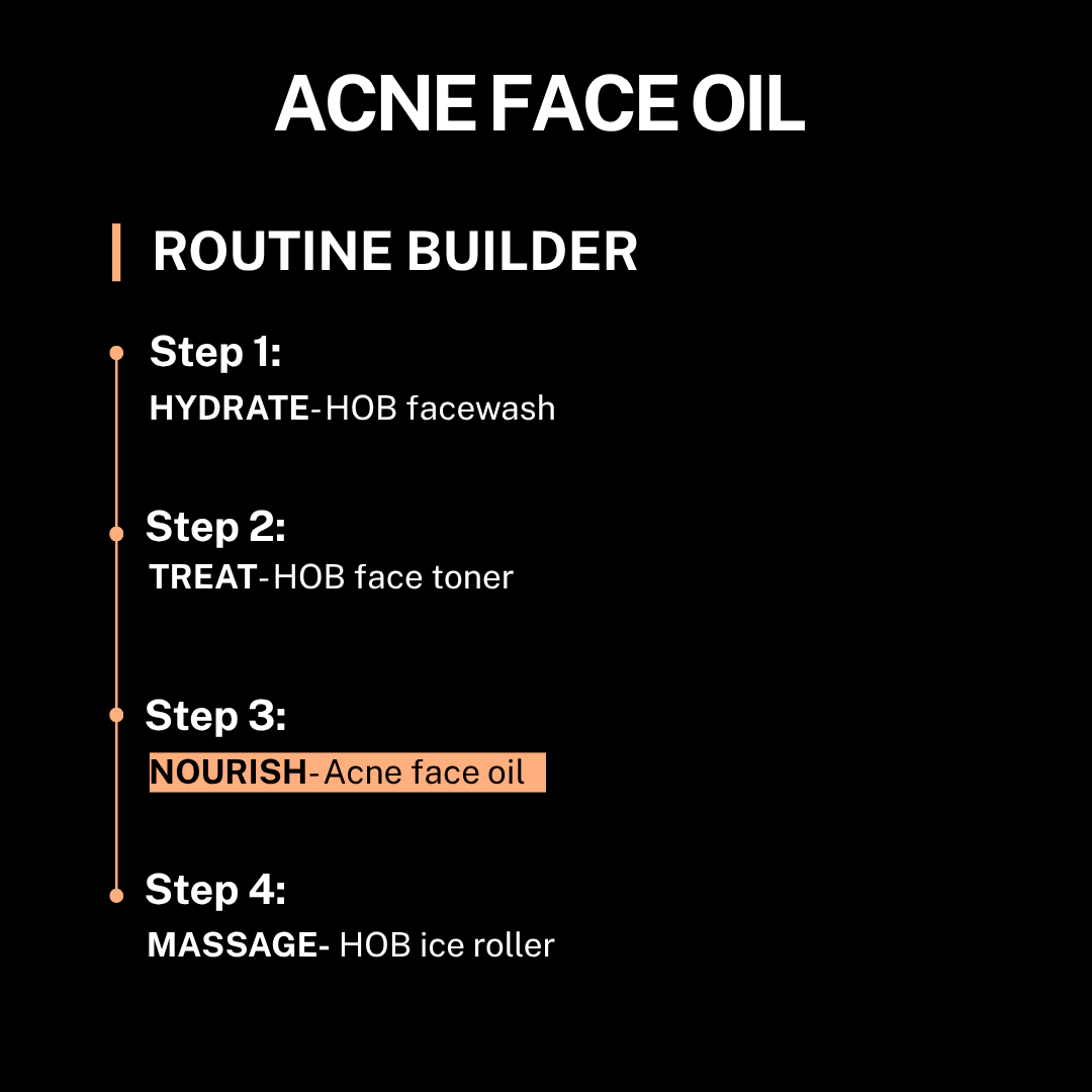 Acne Face Oil - Routine Builder