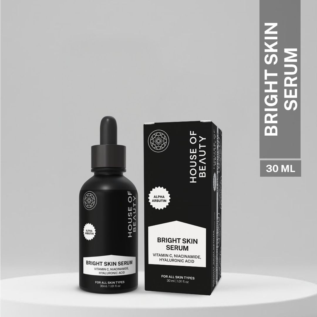 bright skin serum with vitamin c niacinamide hyaluronic acid for glowing radiant skin 30ml