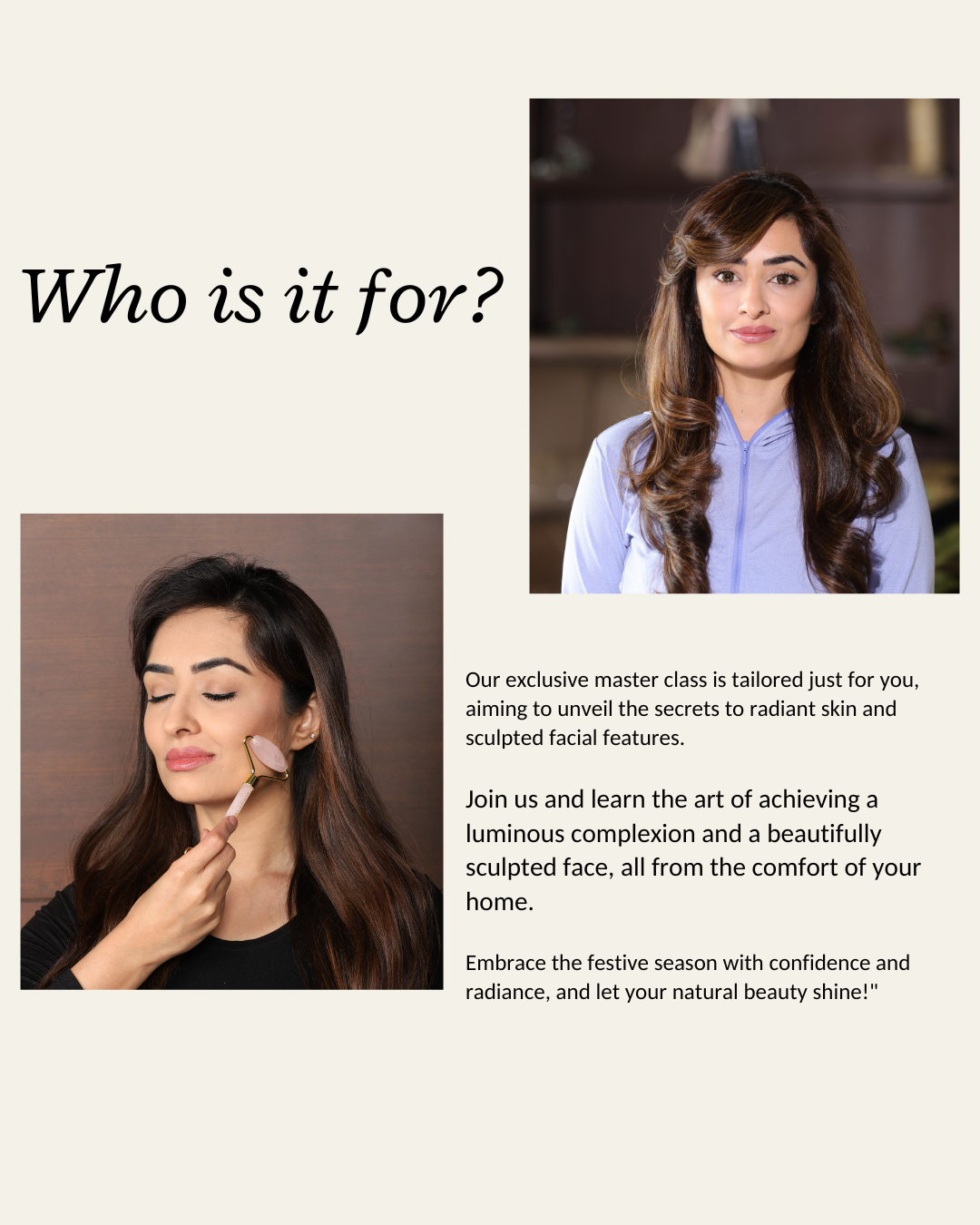 Dark Brown Modern Minimalist Beauty product can check on our website HOB India - Vibhuti Arora