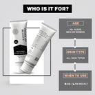 Best face scrub for indian skin with ingredients like Kojic acid, liquorice, and green tea to reduce pigmentation, brighten, and hydrate skin. Reduce dry dead skin, for all skin types for indian skin inspired by korean beauty trends, better than brands like Sanfe, Dr. Sheth’s, Minimalist, Dot & Key, and Plum. Dermat & Celebrity approved. Get skin like deepika padukone, kriti Sanon, kareena kapoor & priyanka chopra.