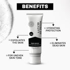 Best face scrub for indian skin with ingredients like Kojic acid, liquorice, and green tea to reduce pigmentation, brighten, and hydrate skin. Reduce dry dead skin, for all skin types for indian skin inspired by korean beauty trends, better than brands like Sanfe, Dr. Sheth’s, Minimalist, Dot & Key, and Plum. Dermat & Celebrity approved. Get skin like deepika padukone, kriti Sanon, kareena kapoor & priyanka chopra.