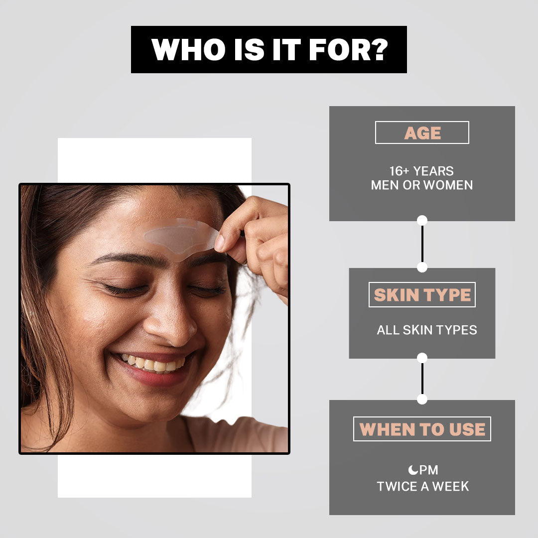 House Of Beauty India Anti-Aging Frown Patches Face Yoga gym Vibhuti Arora facegym Jade roller Guasha skingym Guasha Teacher Training Learn Yoga certified FaceTools Make up Anti ageing Frown Patches