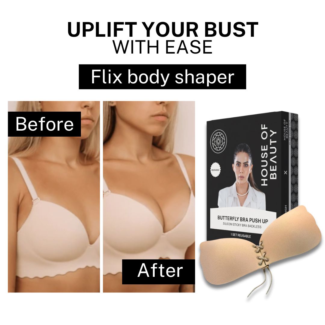 House Of Beauty India Body Tape Butterfly Bra Push Ups Face Yoga gym Vibhuti Arora facegym Jade roller Guasha skingym Guasha Teacher Training Learn Yoga certified FaceTools Make up Anti ageing Butterfly Bra Push Ups