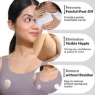 House Of Beauty India Body Tools Nipple Patches (Quantity - 50 Pieces Bra) Face Yoga gym Vibhuti Arora facegym Jade roller Guasha skingym Guasha Teacher Training Learn Yoga certified FaceTools Make up Anti ageing Nipple Patches (Quantity - 50 Pieces Bra)