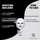 How to use Guide of Photon LED Mask