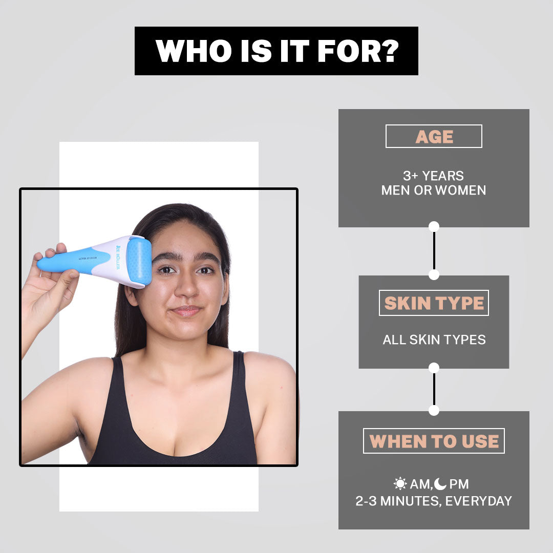 House Of Beauty India Face Tools Blue Ice Roller Face Yoga gym Vibhuti Arora facegym Jade roller Guasha skingym Guasha Teacher Training Learn Yoga certified FaceTools Make up Anti ageing Blue Ice Roller