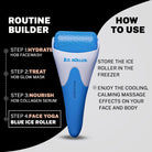 House Of Beauty India Face Tools Blue Ice Roller Face Yoga gym Vibhuti Arora facegym Jade roller Guasha skingym Guasha Teacher Training Learn Yoga certified FaceTools Make up Anti ageing Blue Ice Roller