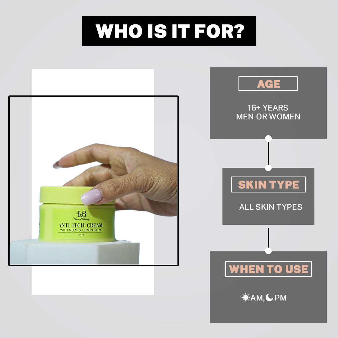 Who can use Anti Itch Cream by HOB India