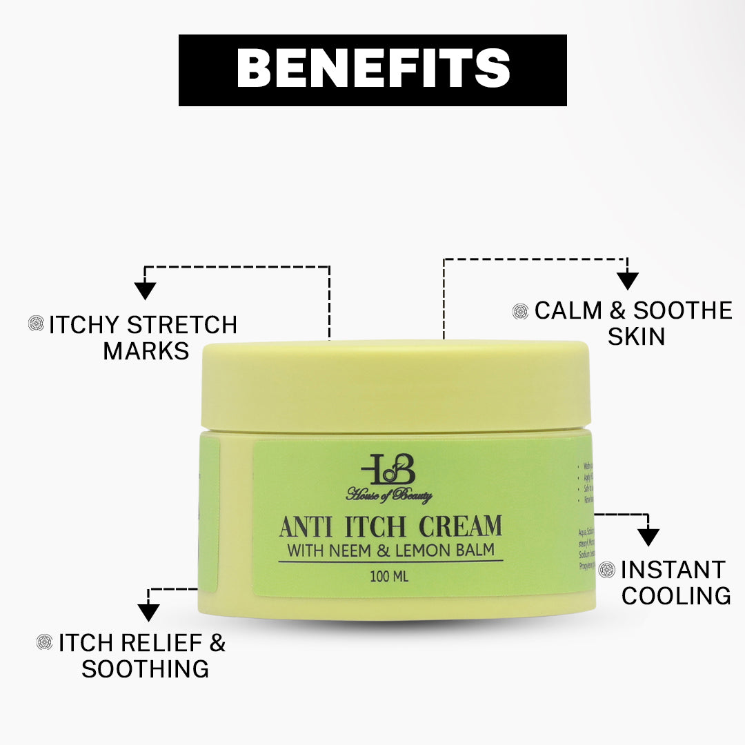 benefits of Anti Itch Cream by HOB India