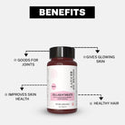 House Of Beauty India supplements Hydrolyzed Collagen w/t Hyaluronic & Rosehip (60 Tablets) Face Yoga gym Vibhuti Arora facegym Jade roller Guasha skingym Guasha Teacher Training Learn Yoga certified FaceTools Make up Anti ageing Hydrolyzed Collagen w/t Hyaluronic & Rosehip (60 Tablets)