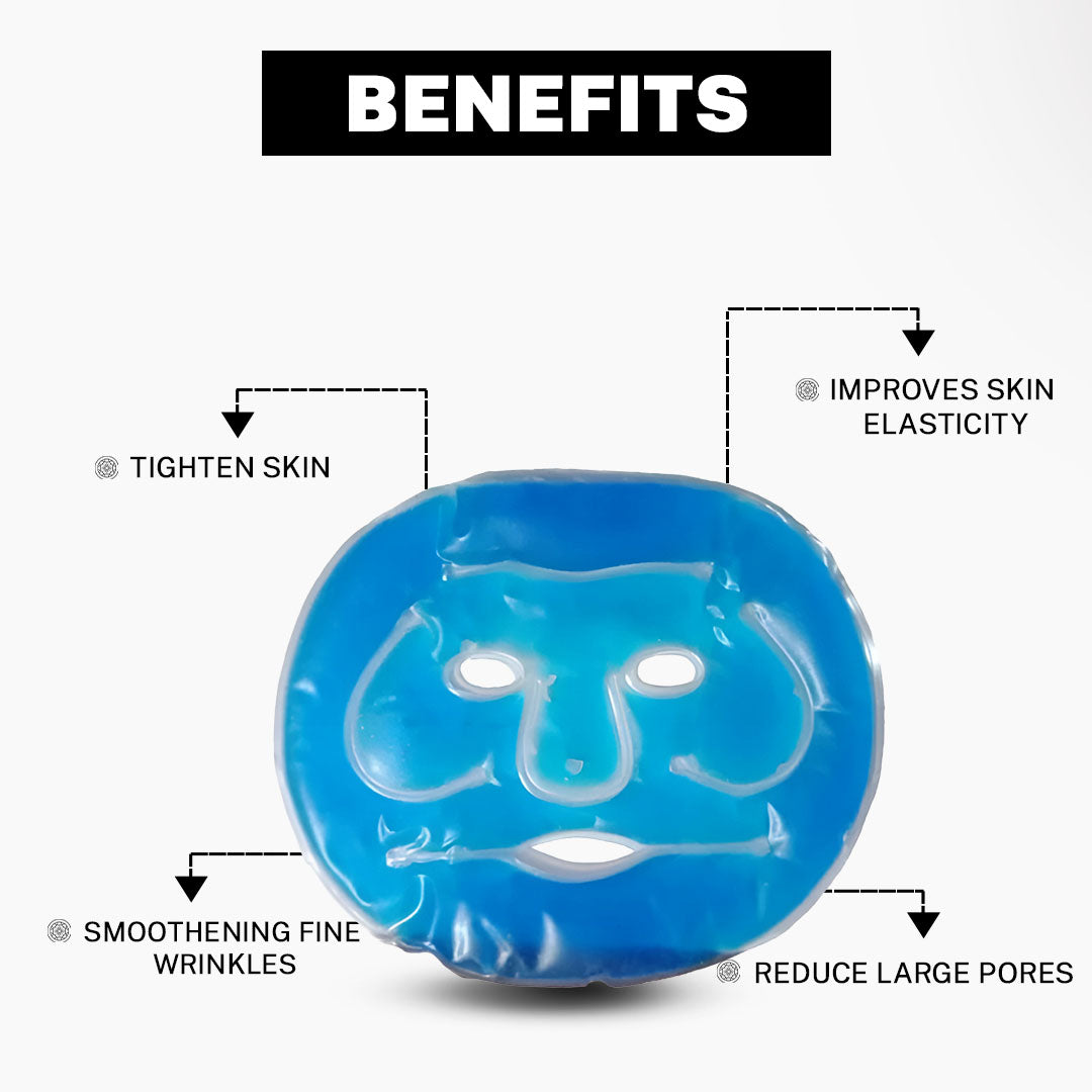 House Of Beauty India Face Tools Gel Face Mask Cold + Hot Face Yoga gym Vibhuti Arora facegym Jade roller Guasha skingym Guasha Teacher Training Learn Yoga certified FaceTools Make up Anti ageing Gel Face Mask Cold + Hot