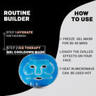 House Of Beauty India Face Tools Gel Face Mask Cold + Hot Face Yoga gym Vibhuti Arora facegym Jade roller Guasha skingym Guasha Teacher Training Learn Yoga certified FaceTools Make up Anti ageing Gel Face Mask Cold + Hot