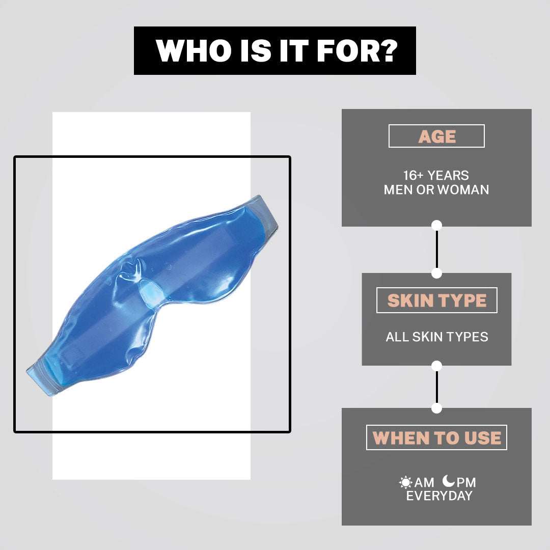 Who can use this gel eye mask product by HOB India