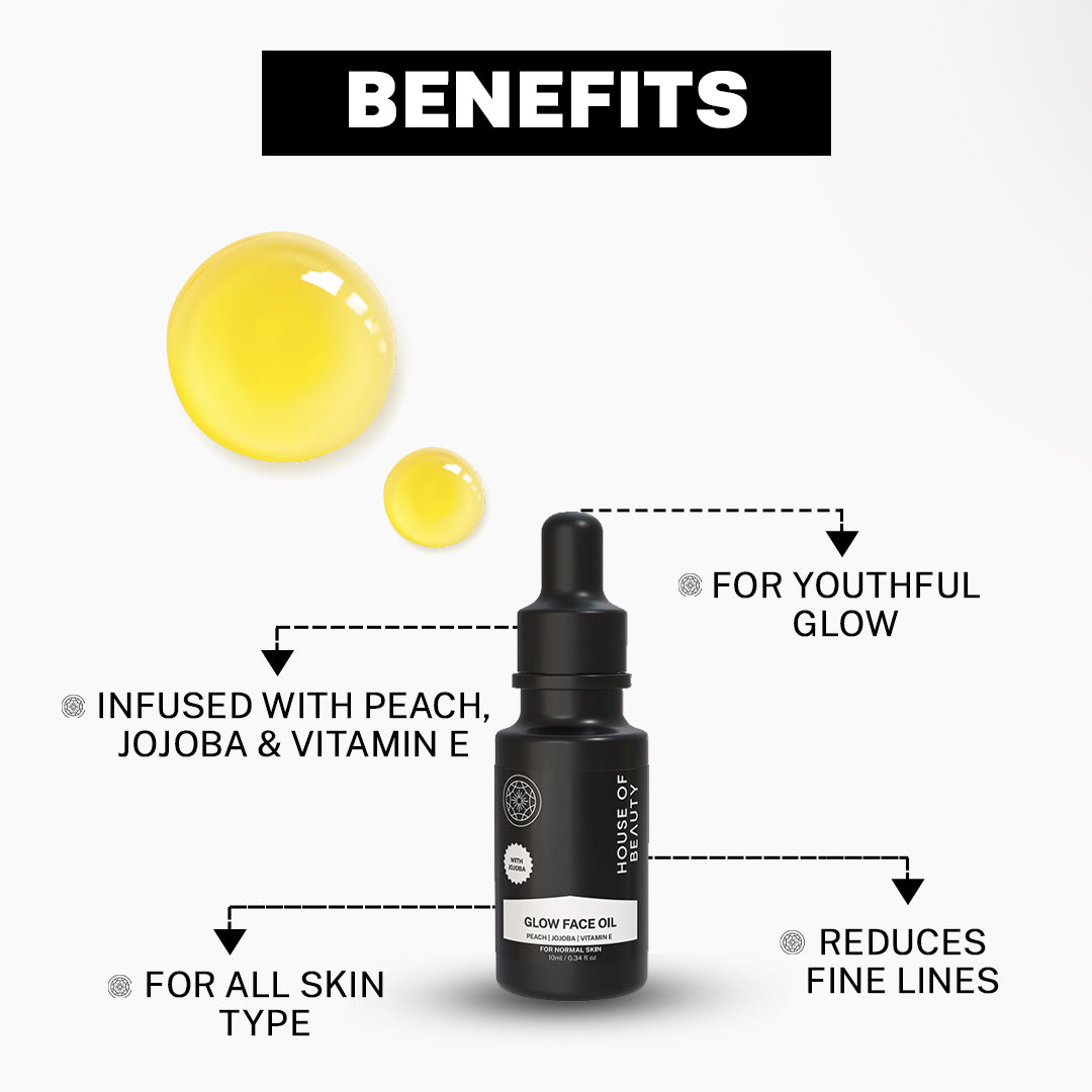 House Of Beauty India Skin Care Super Fruit Glow Oil (10 ml) Face Yoga gym Vibhuti Arora facegym Jade roller Guasha skingym Guasha Teacher Training Learn Yoga certified FaceTools Make up Anti ageing Super Fruit Glow Oil (10 ml)