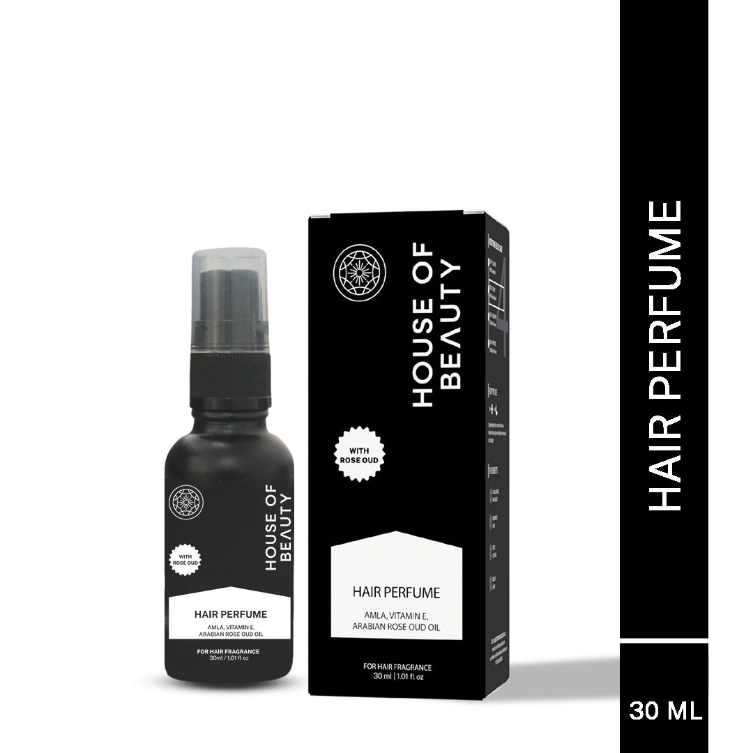 House Of Beauty India Hair Care Hair Perfume with Arabian Oud (100ml) Face Yoga gym Vibhuti Arora facegym Jade roller Guasha skingym Guasha Teacher Training Learn Yoga certified FaceTools Make up Anti ageing Hair Perfume with Arabian Oud (100ml)