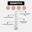 House Of Beauty India Pro tools Magic Wand - High Frequency (5 pieces) Face Yoga gym Vibhuti Arora facegym Jade roller Guasha skingym Guasha Teacher Training Learn Yoga certified FaceTools Make up Anti ageing Magic Wand - High Frequency (5 pieces)
