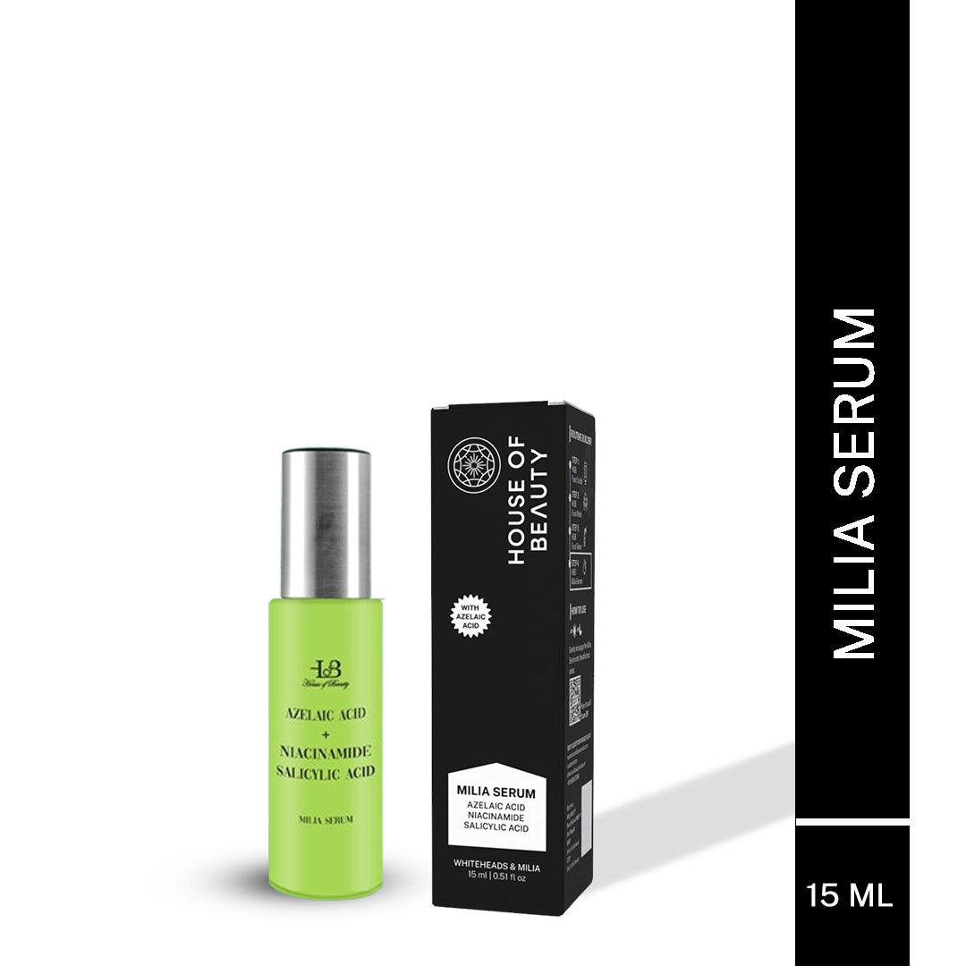 House Of Beauty India Skin Care Milia Serum (15ml) Face Yoga gym Vibhuti Arora facegym Jade roller Guasha skingym Guasha Teacher Training Learn Yoga certified FaceTools Make up Anti ageing Milia Serum (15ml)