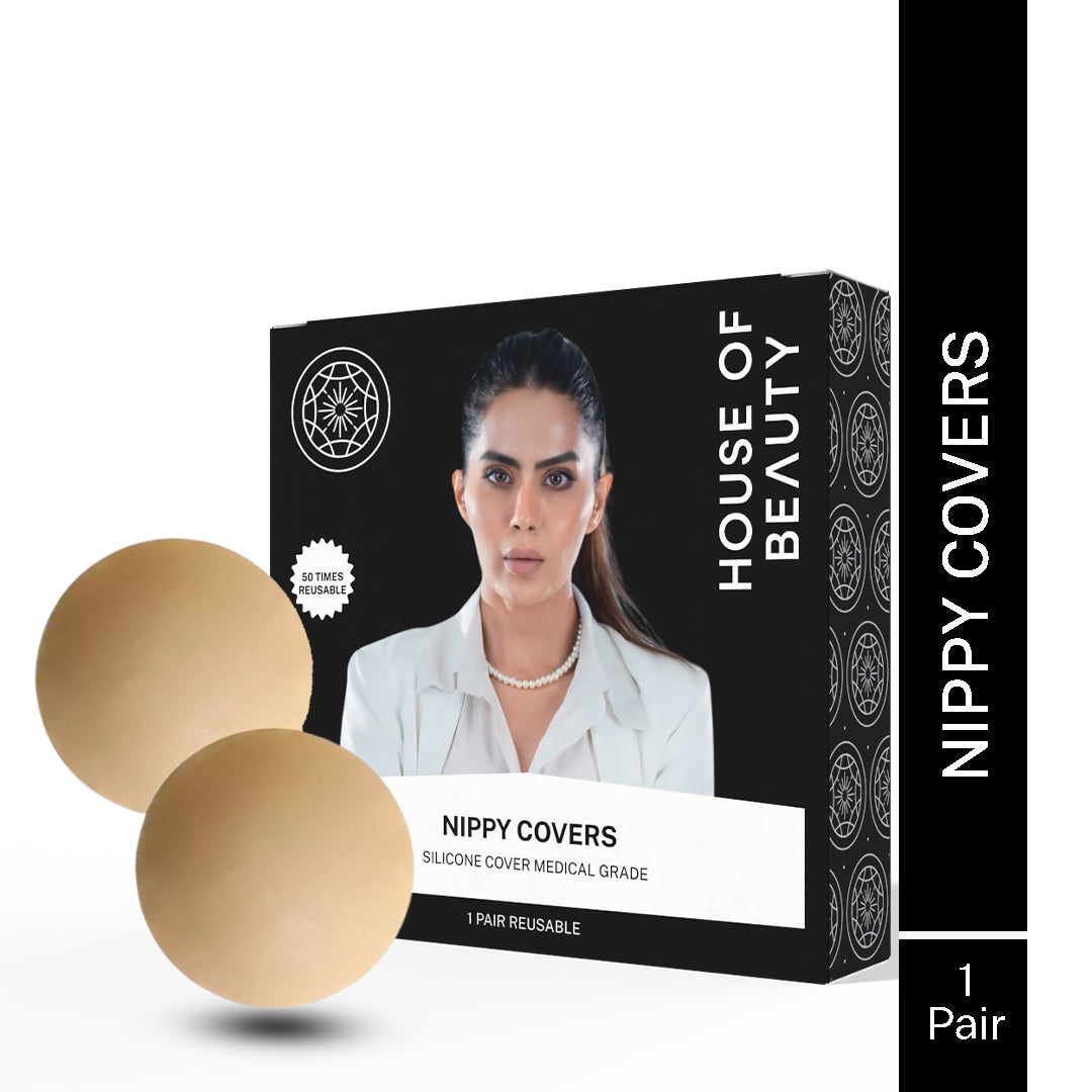 House Of Beauty India BodyCare Nippy Covers (Silicone Cover Medical Grade Bra) Face Yoga gym Vibhuti Arora facegym Jade roller Guasha skingym Guasha Teacher Training Learn Yoga certified FaceTools Make up Anti ageing Nippy Covers (Silicone Cover Medical Grade Bra)