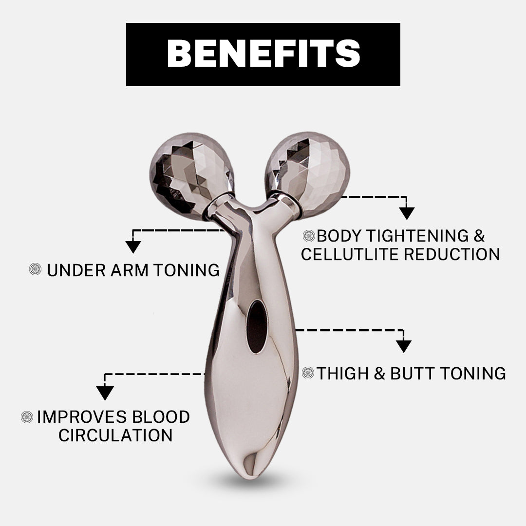 House Of Beauty India Body Tools Sculptor (3D Body Massager for men and women) Face Yoga gym Vibhuti Arora facegym Jade roller Guasha skingym Guasha Teacher Training Learn Yoga certified FaceTools Make up Anti ageing Sculptor (3D Body Massager for men and women)