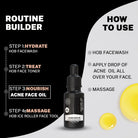 House of Beauty India Superfood Acne Oil Serum (10ml) a potent blend of tea tree oil, avocado oil, and vitamin E for clear, smooth, and acne free skin. Deep cleansing, anti-inflammatory, and antibacterial properties target acne at its root.