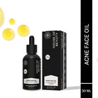 House of Beauty India Superfood Acne Oil Serum (30ml) a potent blend of tea tree oil, avocado oil, and vitamin E for clear, smooth, and acne free skin. Deep cleansing, anti-inflammatory, and antibacterial properties target acne at its root.