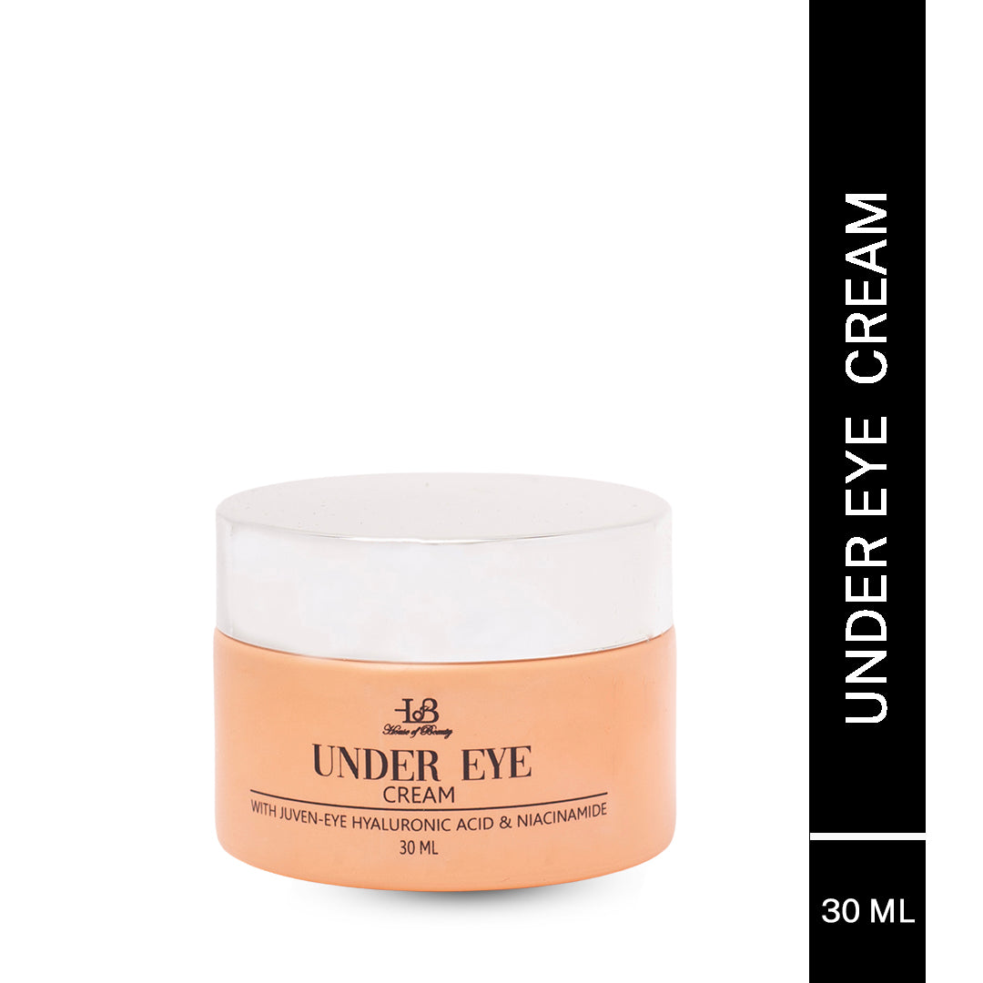 House Of Beauty India Lotion & Moisturizer Under Eye Cream (30ml) Face Yoga gym Vibhuti Arora facegym Jade roller Guasha skingym Guasha Teacher Training Learn Yoga certified FaceTools Make up Anti ageing Under Eye Cream (30ml)