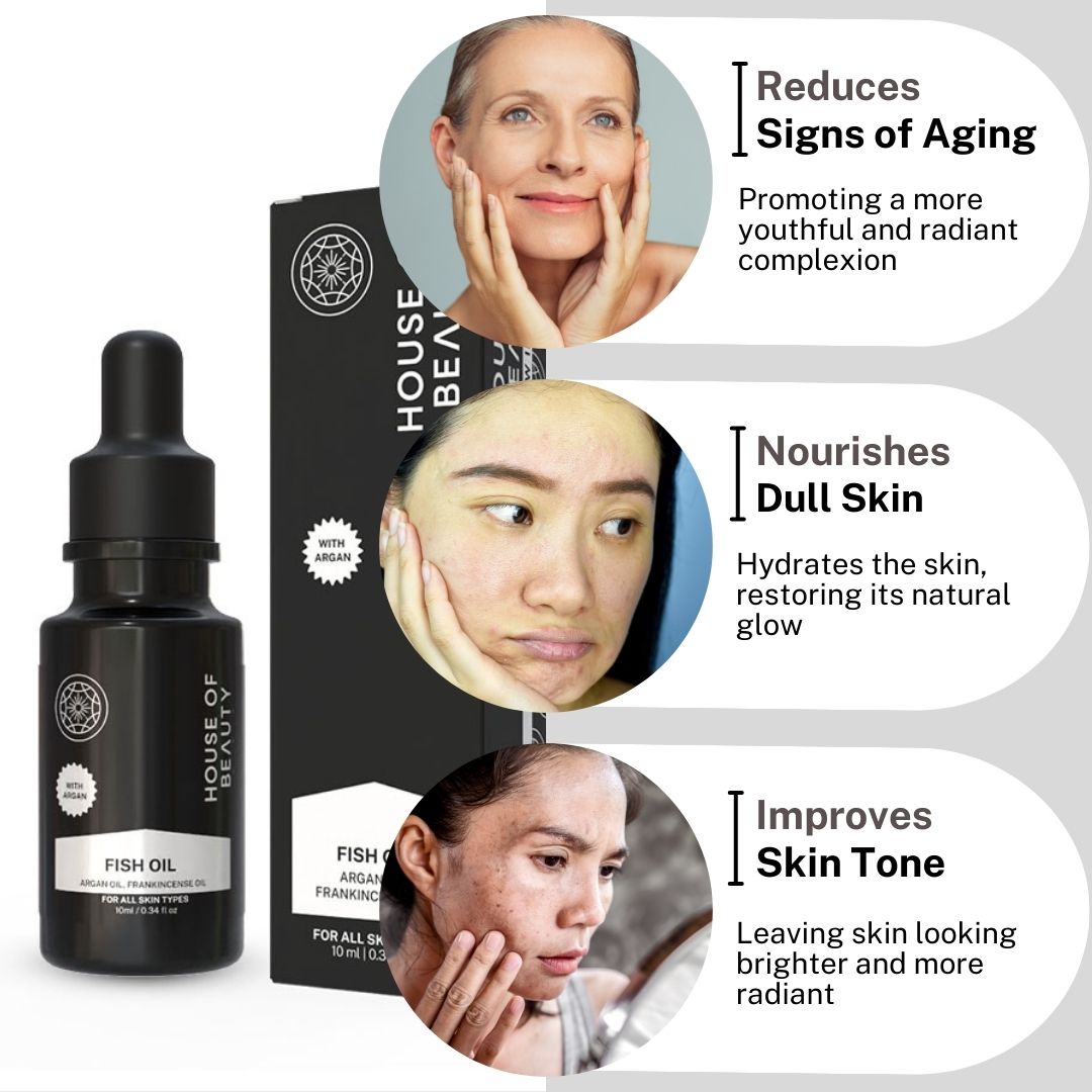 House Of Beauty India Skin Care Super Boost Fishy Oil (10 ml) Face Yoga gym Vibhuti Arora facegym Jade roller Guasha skingym Guasha Teacher Training Learn Yoga certified FaceTools Make up Anti ageing Super Boost Fishy Oil (10 ml)