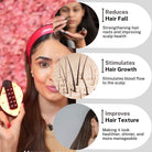 Led photon hair comb brush with red & blue light treatment for scalp, dandruff and hair growth treatment 
Reduce hairfall at home with Hair tool and red light treatment affordable, trending cutting hair tool for scalp health. Blue and Red light combo better than Vega, Wahl, Agaro, and Havells, it’s perfect for addressing issues like hair thinning, dandruff, and dullness.Search trends such as "best LED hair growth massager in India," "scalp massager with light therapy," and "tools to reduce hair fall.