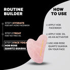 House Of Beauty India Face Tools Rose Quartz Guasha (1 piece) Face Yoga gym Vibhuti Arora facegym Jade roller Guasha skingym Guasha Teacher Training Learn Yoga certified FaceTools Make up Anti ageing Rose Quartz Guasha (1 piece)