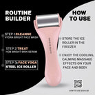 House Of Beauty India Face Tools Steel Ice Roller (De-Puff eyes) Face Yoga gym Vibhuti Arora facegym Jade roller Guasha skingym Guasha Teacher Training Learn Yoga certified FaceTools Make up Anti ageing Steel Ice Roller (De-Puff eyes)