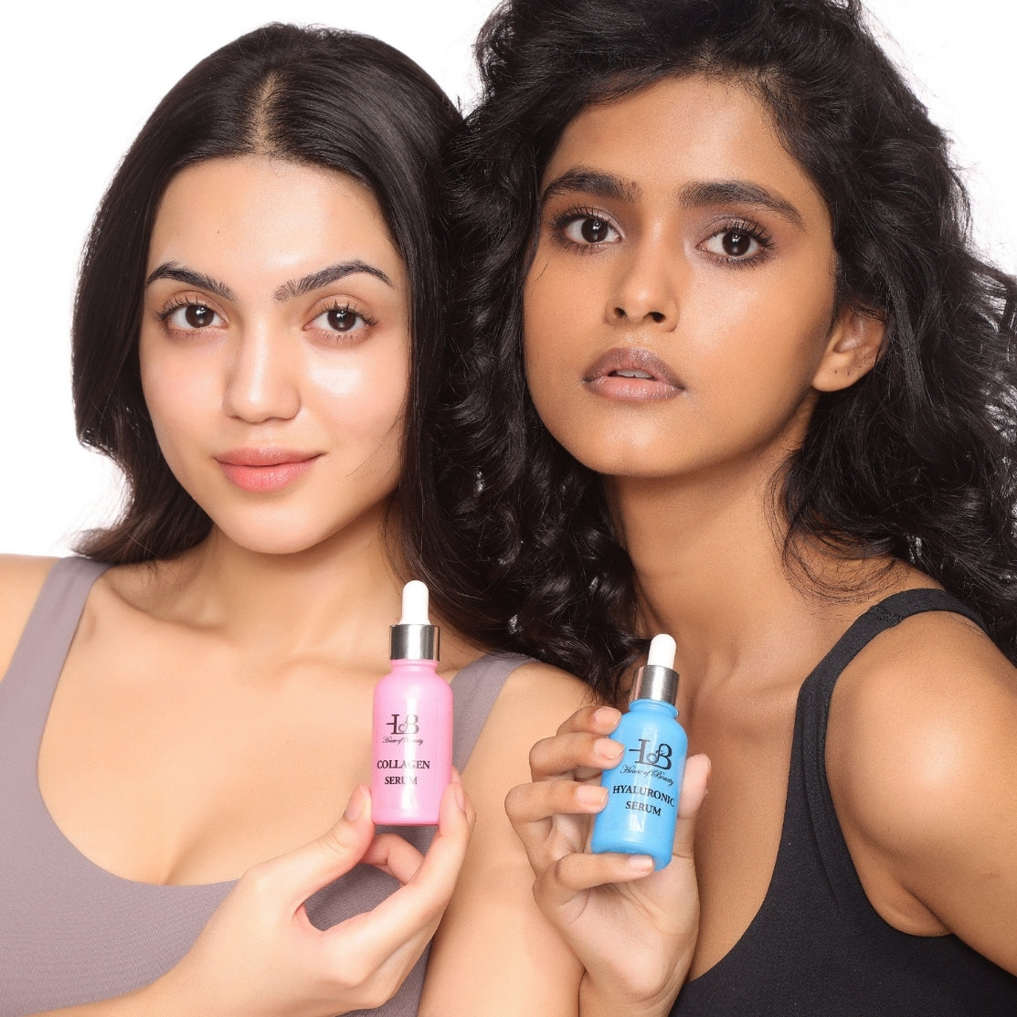 Copy of models showing house of beauty product in the image - Old Image