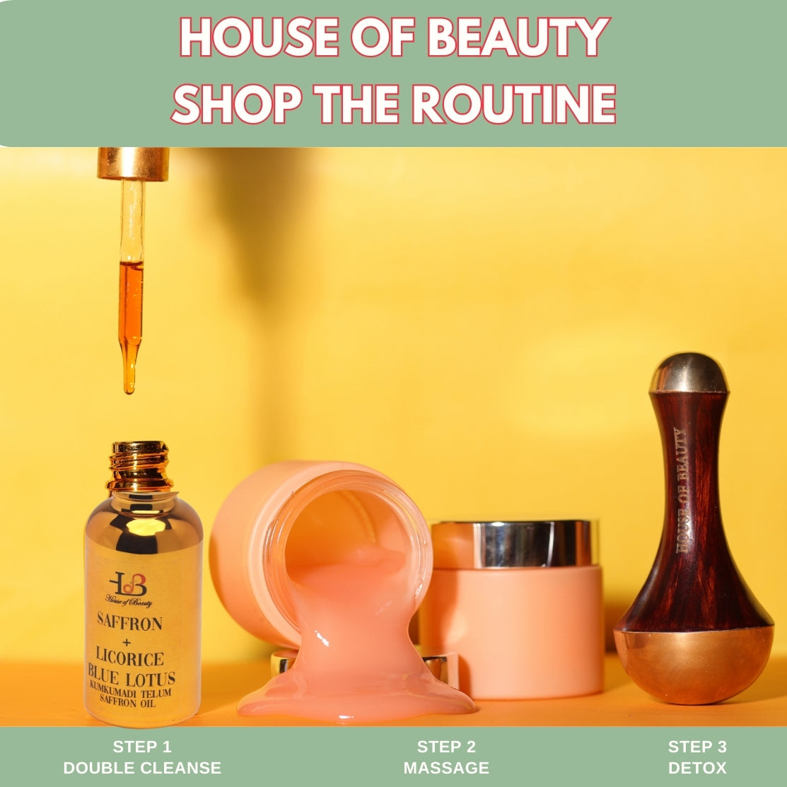 Combo product image of HOB India for Face massage - Old Product Image
