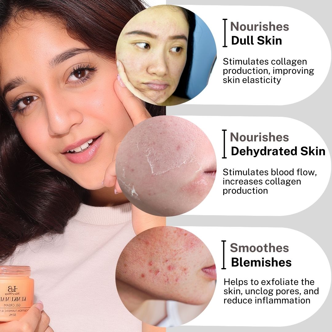 Kukumudi Gel Cream for glowing skin, Dull Skin