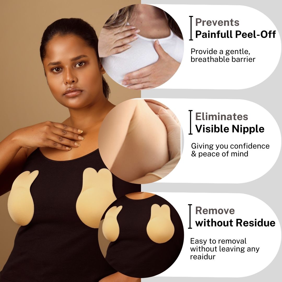 House Of Beauty India Body Care Rabbit Breast Lifts Ups (Bra) Face Yoga gym Vibhuti Arora facegym Jade roller Guasha skingym Guasha Teacher Training Learn Yoga certified FaceTools Make up Anti ageing Rabbit Breast Lifts Ups (Bra)