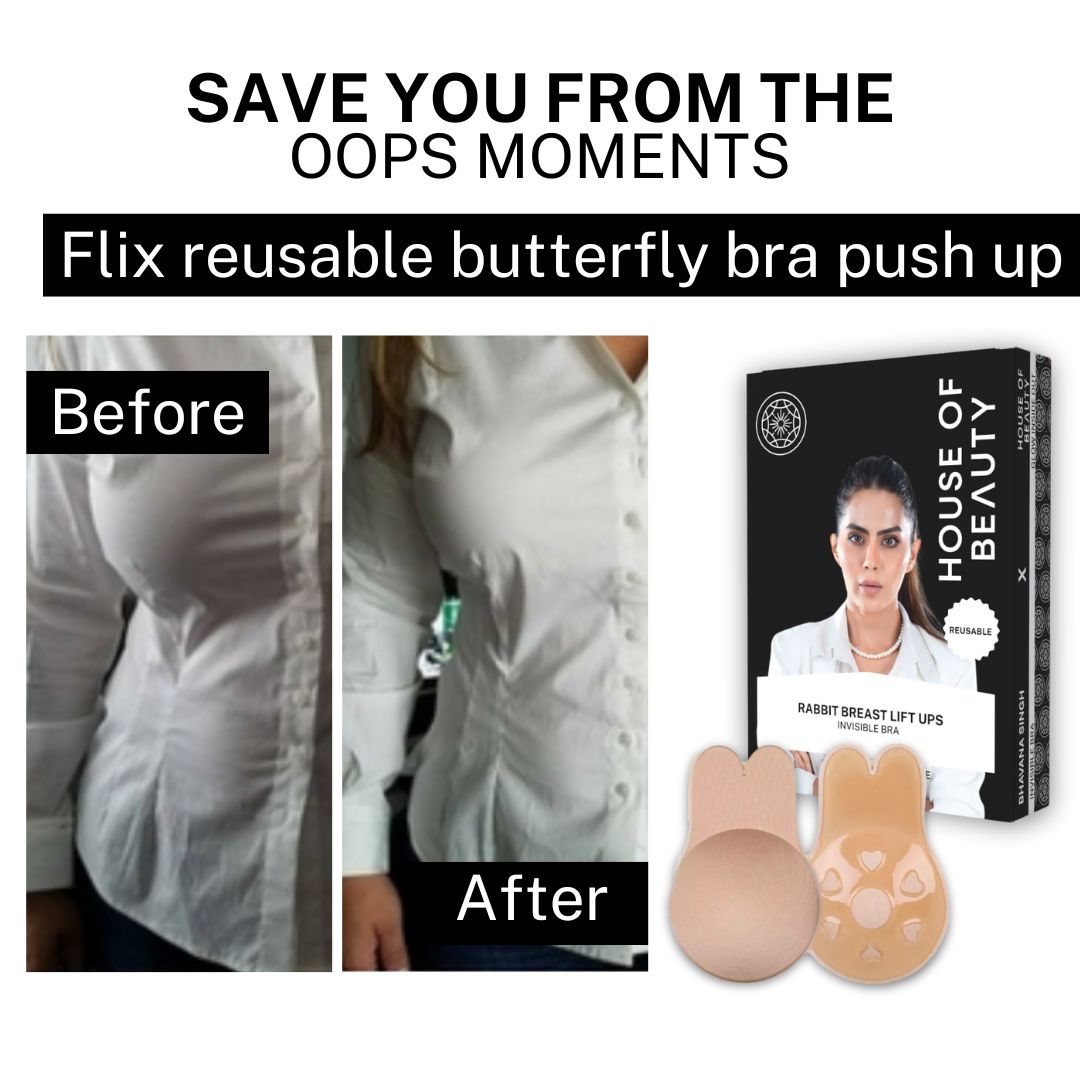 House Of Beauty India Body Care Rabbit Breast Lifts Ups (Bra) Face Yoga gym Vibhuti Arora facegym Jade roller Guasha skingym Guasha Teacher Training Learn Yoga certified FaceTools Make up Anti ageing Rabbit Breast Lifts Ups (Bra)
