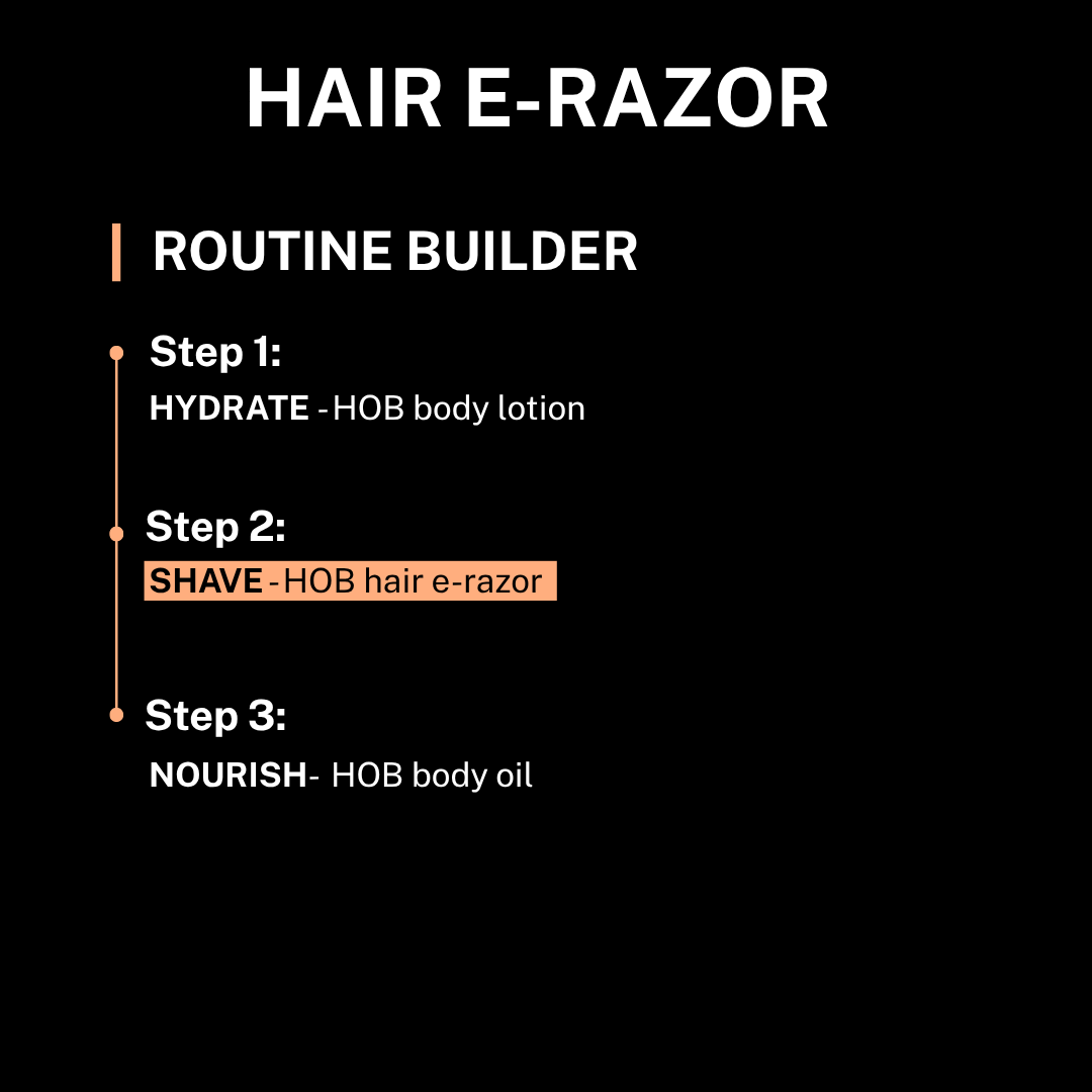 Hair E-Razor - Routine Builder