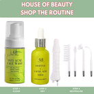 Rutine combos of Face Wash and Serum by HOB India