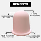 House Of Beauty India Skin Care Body Cup Kit (3 pieces) Face Yoga gym Vibhuti Arora facegym Jade roller Guasha skingym Guasha Teacher Training Learn Yoga certified FaceTools Make up Anti ageing Body Cup Kit (3 pieces)