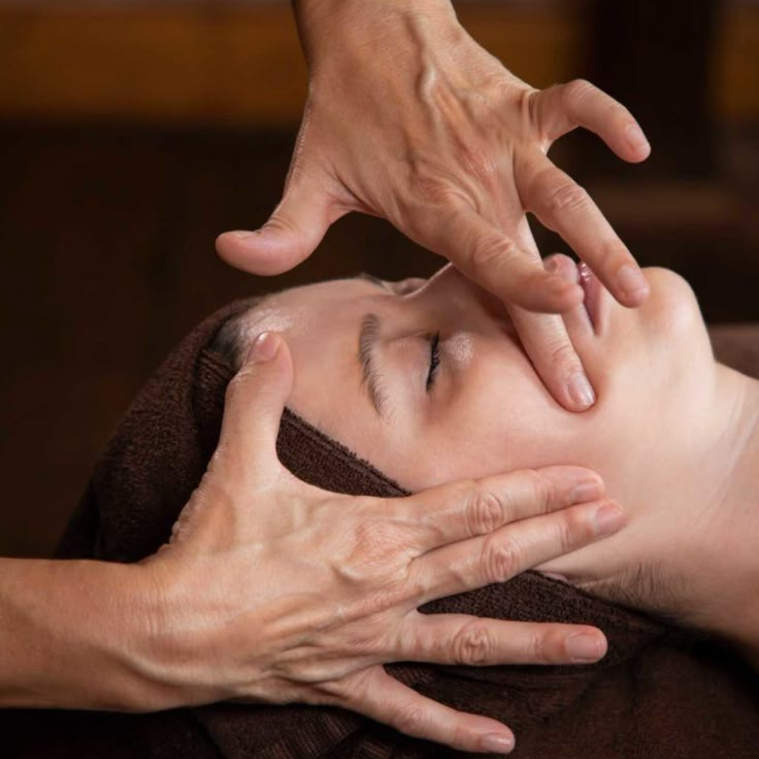 Face yoga Massage Image by HOB India