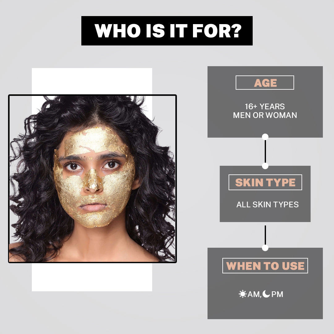 who can use this 24k Golden Sheet Mask by House of Beauty India