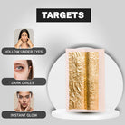 24k Golden Sheet Mask target these points