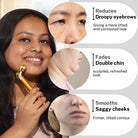 House of Beauty India as Seen on Shark Tank India Face Tools 3D Face Massager (1 piece) Face Yoga gym Vibhuti Arora facegym Jade roller Guasha skingym Guasha Teacher Training Learn Yoga certified FaceTools Make up Anti ageing 3D Face Massager (1 piece)