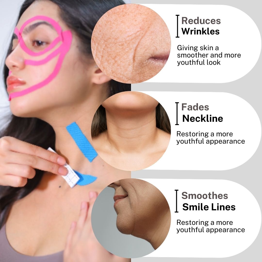 House Of Beauty India Face Tools Anti-wrinkle Patches(Refill Pack) Face Yoga gym Vibhuti Arora facegym Jade roller Guasha skingym Guasha Teacher Training Learn Yoga certified FaceTools Make up Anti ageing Anti-wrinkle Patches(Refill Pack)