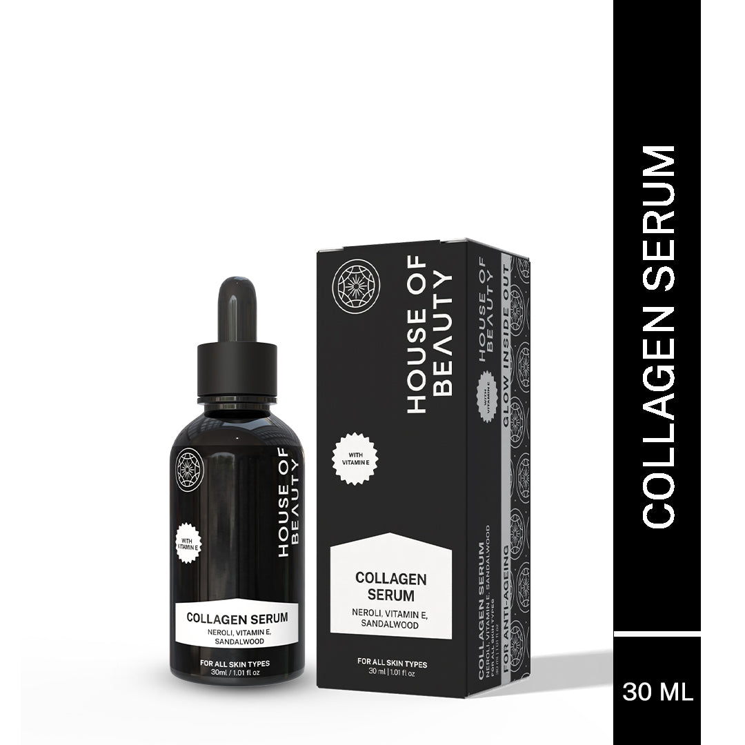House Of Beauty India Skin Care Collagen Serum (30ml) Face Yoga gym Vibhuti Arora facegym Jade roller Guasha skingym Guasha Teacher Training Learn Yoga certified FaceTools Make up Anti ageing Collagen Serum (30ml)