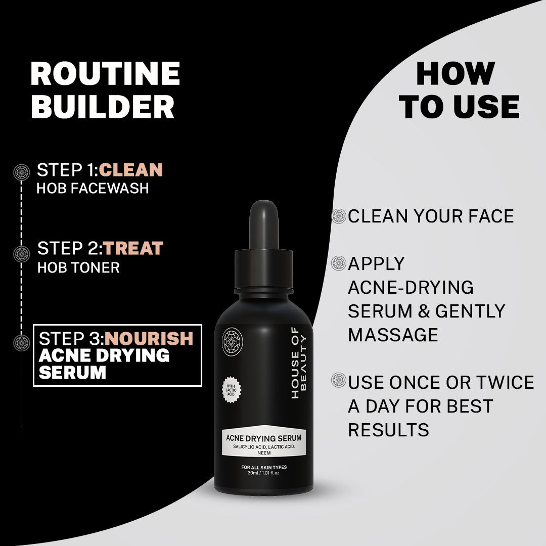 House of Beauty India Acne drying Serum