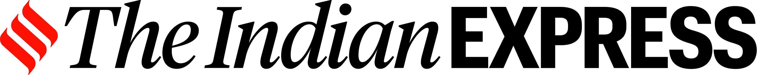 Transparent Logo of The Indian Express