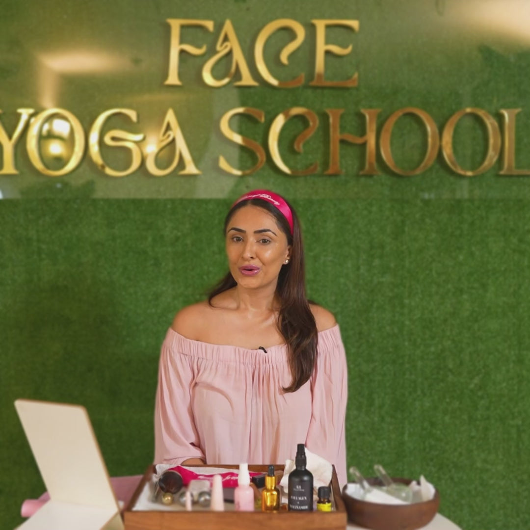 Face acupressure Point by Vibhuti Arora Face yoga teacher HOB