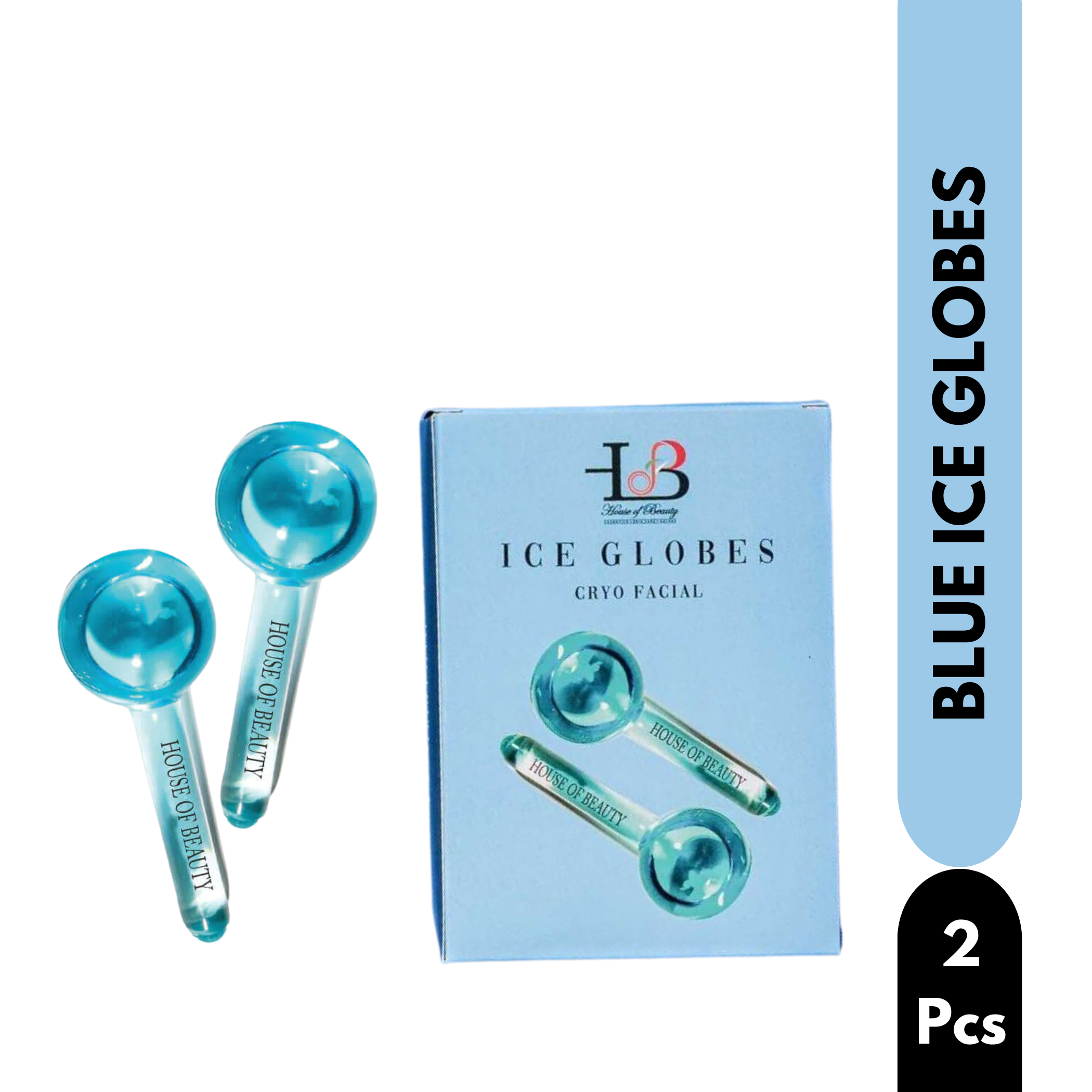 House of Beauty India  Ice Globe Blue