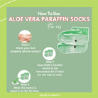 How to use Aloe Vera Paraffin Socks Copy image by HOB India